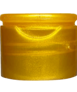 Tampas 28/410 - Caixa com 50 tampas - 43-Flip-Top 24-410 Dourada