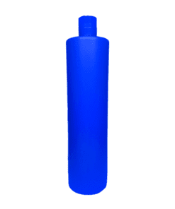 Frasco de 1000ml Azul com Tampa Azul para Cosméticos