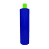 Frasco de 1000ml Azul Pérola com Tampa Verde Citrus para Cosméticos