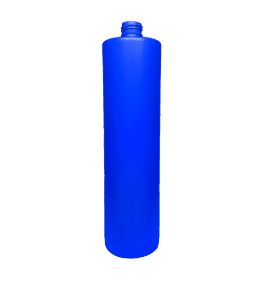 Frasco de 1000ml Azul sem Tampa para Cosméticos