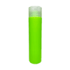 Frasco de 300ml para cosméticos, verde citrus, com tampa alta premium natural