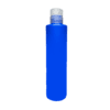 Frasco de 300ml para cosméticos, azul bic, com tampa natural