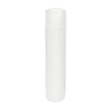 Frasco de 300ml para cosméticos, branco, com tampa alta premium branca