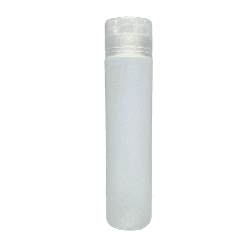 Frasco de 300ml para cosméticos, natural com tampa alta premium natural
