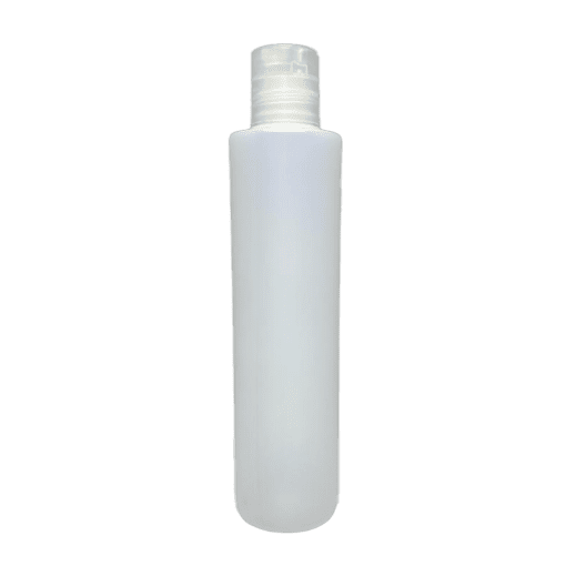 Frasco de 300ml para cosméticos, natural com tampa natural