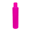Frasco de 300ml para cosméticos, rosa, com tampa rosa