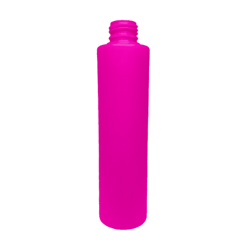 Frasco de 300ml para cosméticos, rosa, sem tampa