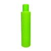 Frasco de 300ml para cosméticos, verde citrus, com tampa verde