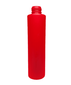 Frasco de 300ml para cosméticos, vermelho, sem tampa