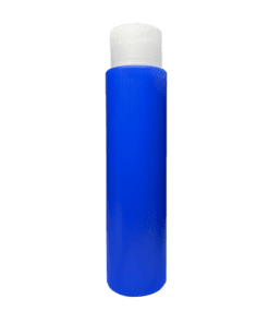 Frasco 500ml Azul com Tampa Alta Branca