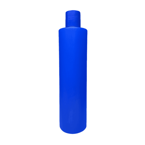 Frasco 500ml Azul com Tampa Azul