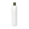 Frasco 500ml Branco com Tampa Branca e Hot Dourado