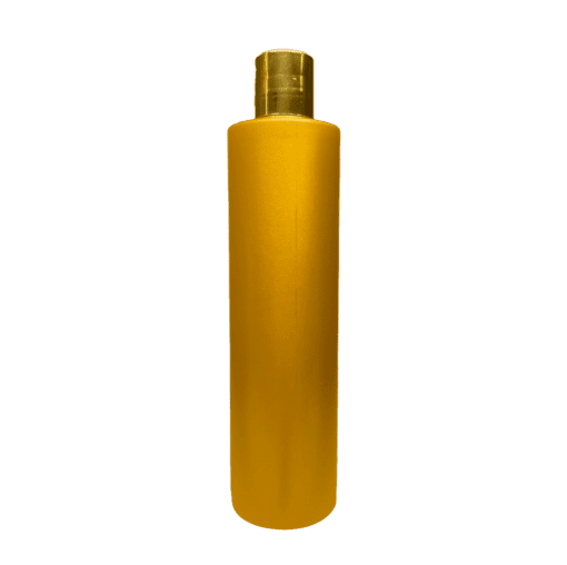 Frasco 500ml Dourado com Tampa Alta Natural