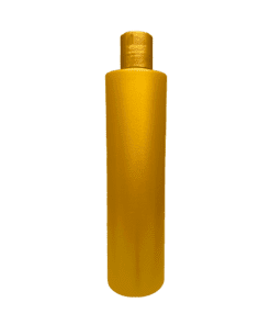 Frasco 500ml Dourado com Tampa Alta Natural