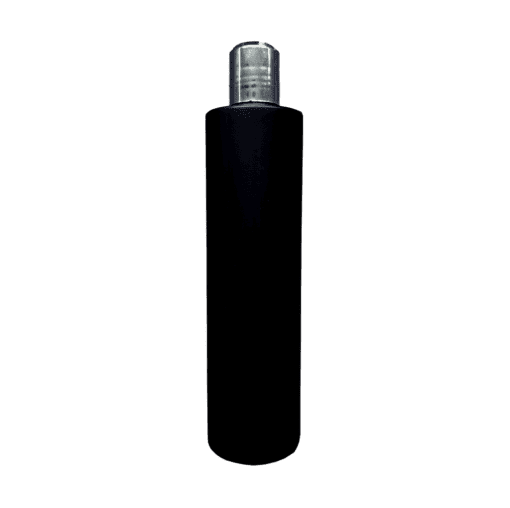 Frasco 500ml Hot Prata com Moeda Preta