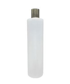 Frasco 500ml Natural com Tampa Hot Dourado e Moeda Natural