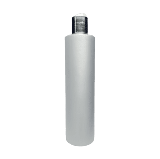 Frasco 500ml Prata com Tampa Hot Prata e Moeda Branca