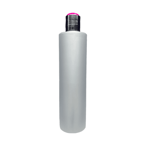 Frasco 500ml Prata com Tampa Hot Prata e Moeda Rosa