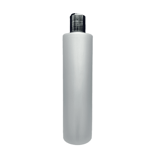 Frasco 500ml Prata com Tampa Hot Prata e Moeda Preta