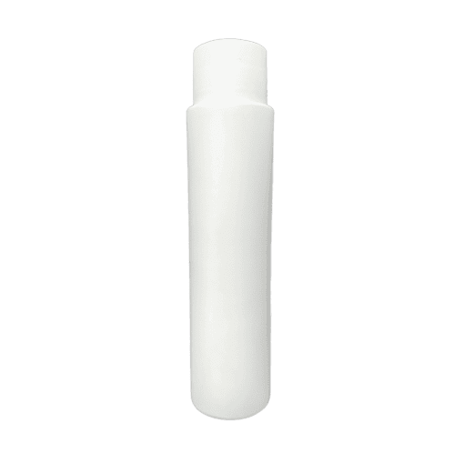 Frasco 500ml Branco com Tampa Alta Branca