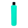 Frasco 500ml Verde Água com Tampa Preta e