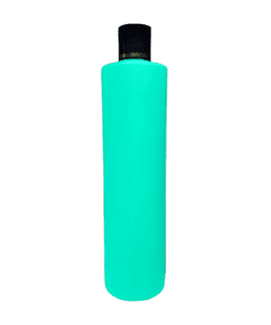 Frasco 500ml Verde Água com Tampa Preta e
