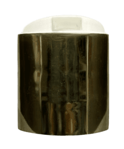 Tampas 28/410 - Caixa com 50 tampas - 10-Disk Top Hot Dourado com Moeda Branca