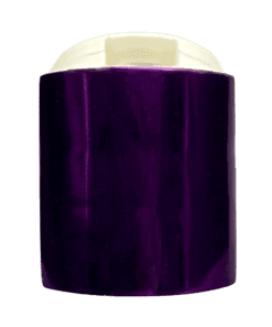 Tampas 28/410 - Caixa com 50 tampas - 19-Disk Top Hot Roxo com Moeda Branca