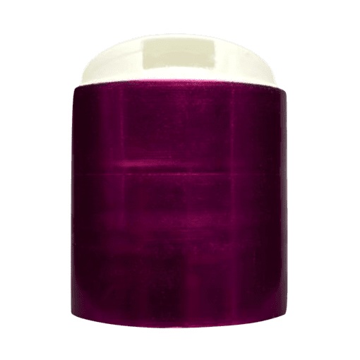 Tampas 28/410 - Caixa com 50 tampas - 13-Disk Top Hot Pink com Moeda Branca