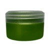 Pote de 90g verde pérola com tampa natura
