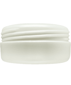Pote de 150g Branco Pérola sem Tampa para Cosméticos