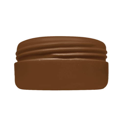 Pote de 150g Marrom sem Tampa para Cosméticos