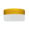 Pote de 150g Natural com Tampa Dourada para Cosméticos
