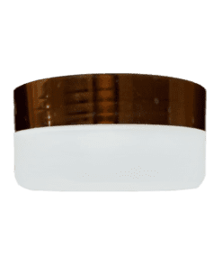 Pote de 150g Natural com Tampa Hot Bronze para Cosméticos