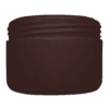 Pote de 300g para cosméticos, âmbar, sem tampa