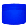 Pote de 300g para cosméticos, azul, com tampa azul