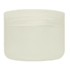 Pote de 300g para cosméticos, branco pérola, com tampa branco pérola