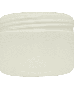 Pote de 300g para cosméticos, branco pérola, sem tampa
