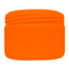 Pote de 300g para cosméticos, laranja, sem tampa
