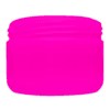 Pote de 300g para cosméticos, rosa, sem tampa