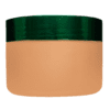 Pote de 300g para cosméticos, rosé, com tampa hot stamp verde