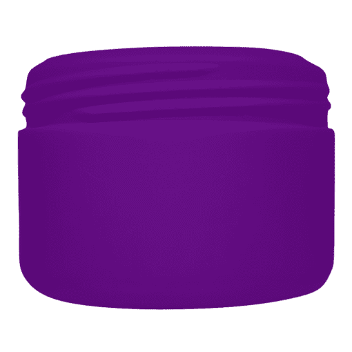 Pote de 300g para cosméticos, roxo, sem tampa