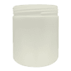 Pote 500g Branco Pérola com Tampa Branco Pérola
