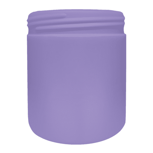 Pote 500g Lilás Pérola sem Tampa