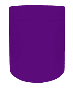 Pote 500g Roxo com Tampa Roxa