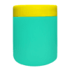 Pote 500g Verde Água com Tampa Amarela