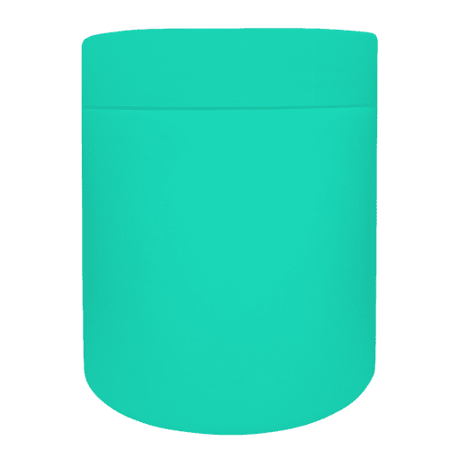 Pote 500g Verde Água com Tampa Verde Água