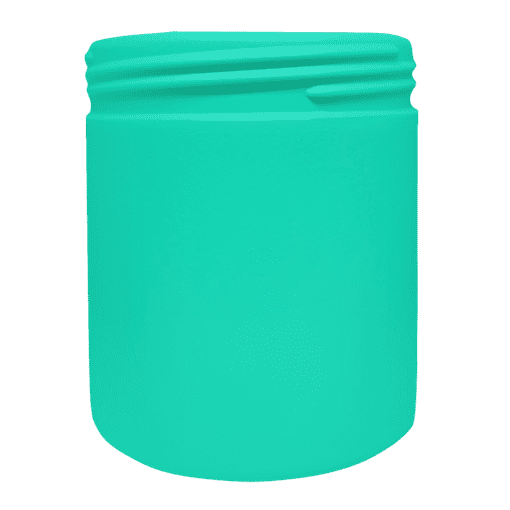 Pote 500g Verde Água sem Tampa