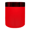 Pote 500g Vermelho com Tampa e Hot Vermelho