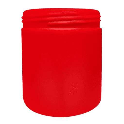 Pote 500g Vermelho sem Tampa